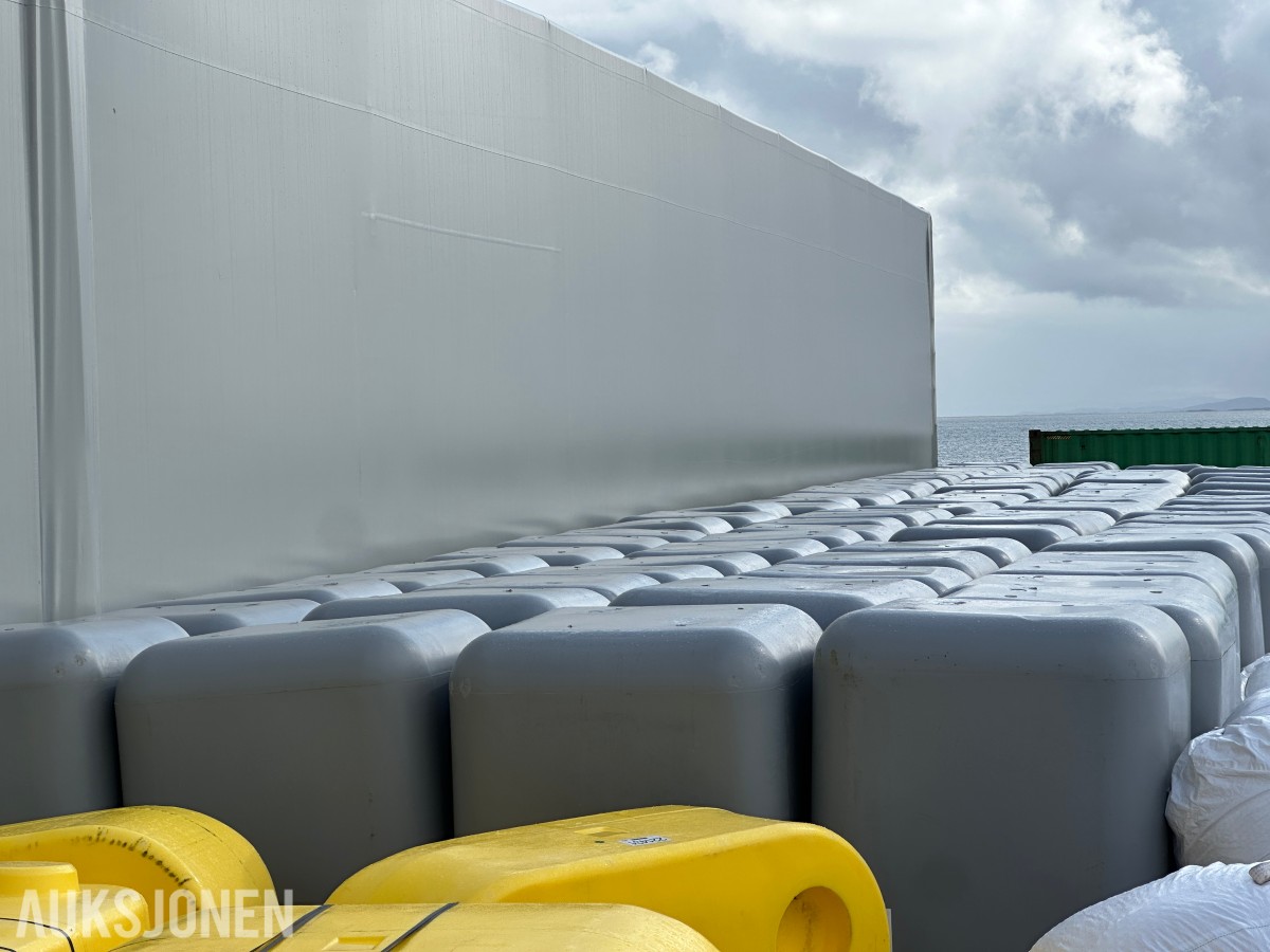 Polyform MP 2700 pontonger | Flyteelementer til havbruk | Ca. 70–80 stk.