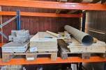 Blandet byggevareparti - natursteinpanel - fliser - ventilasjonsrør og materialer