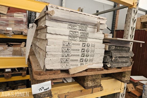 Storformat gulvfliser på pall - STN Ceramica Porcelartech - 40x120 cm - Made in Spain