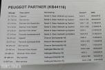2014 Peugeot Partner, PARTNER 1.6-90 D 4X4 - Km: 181205