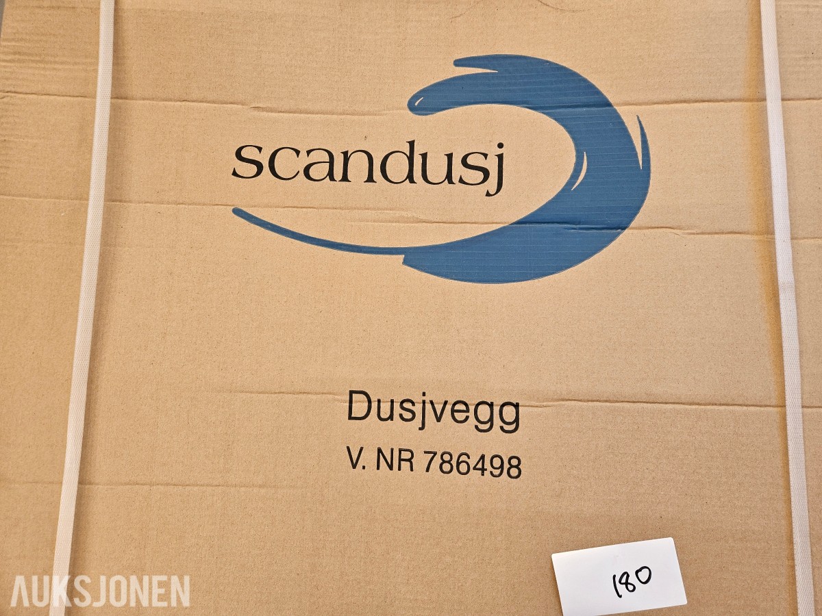 Dusjvegg - Scandusj V.NR 786498 - 764x1935mm - Original emballasje