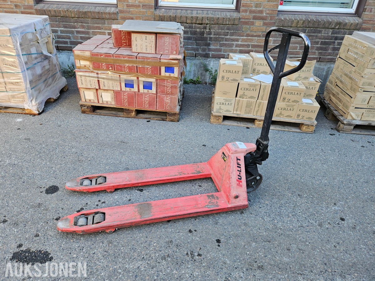 Hu-lift 2,5 t jekketralle