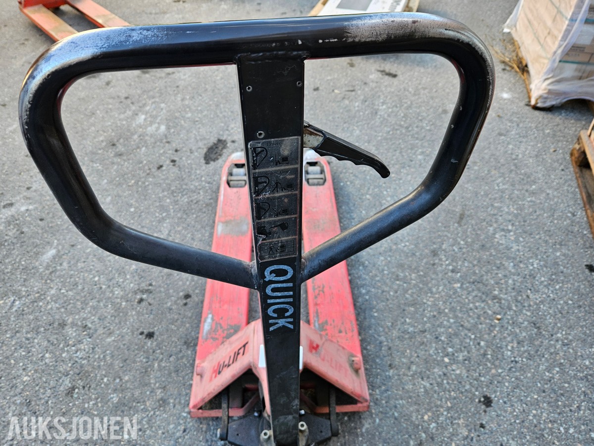 Hu-lift 2,5 t jekketralle