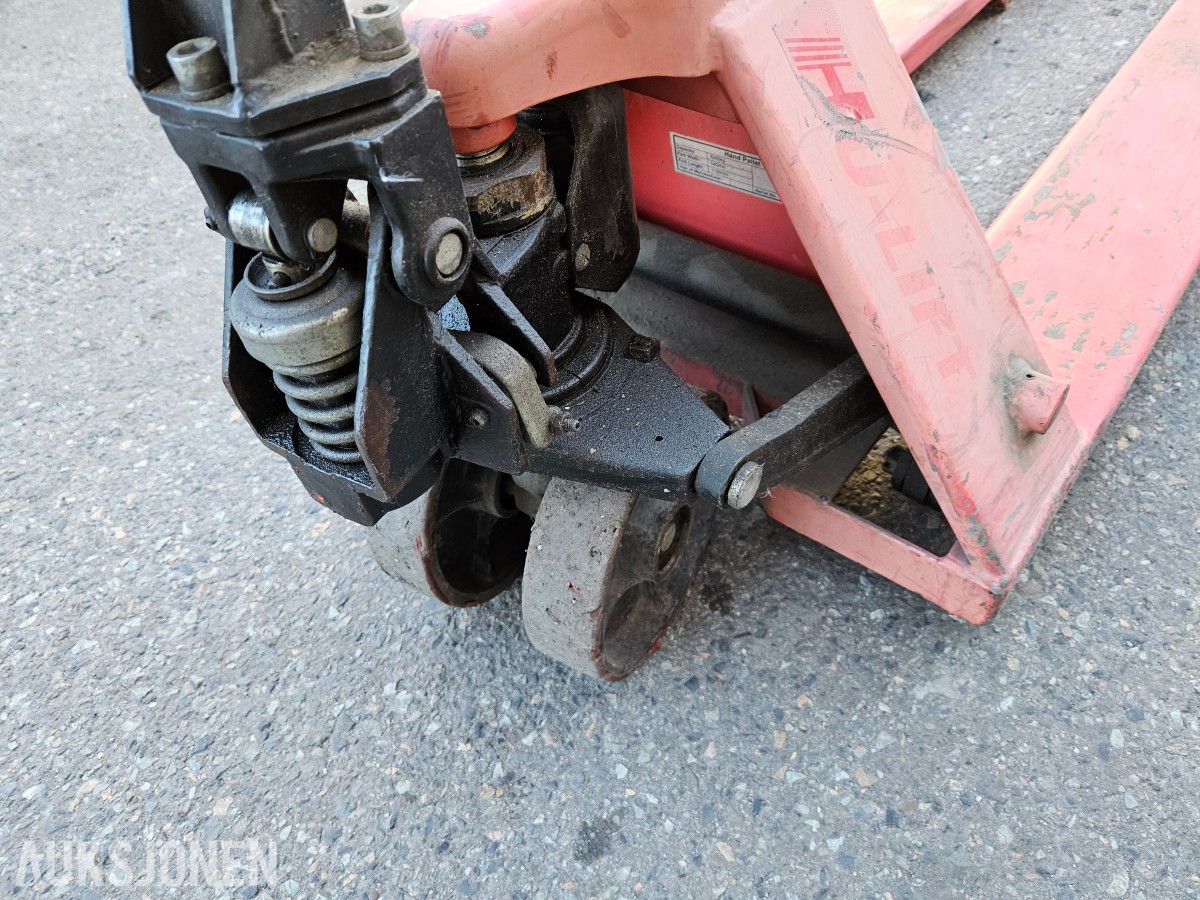 Hu-lift 2,5 t jekketralle