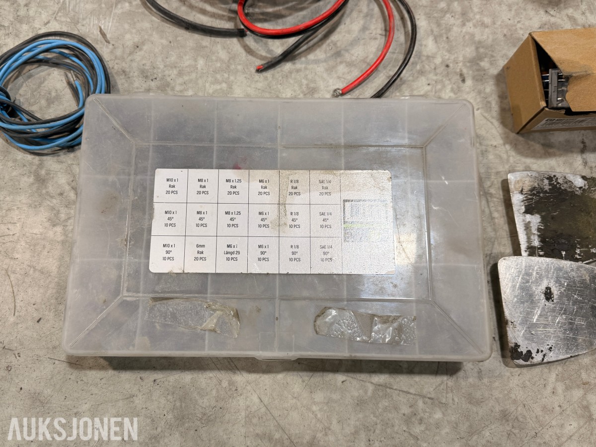 Verktøy og verkstedmateriell