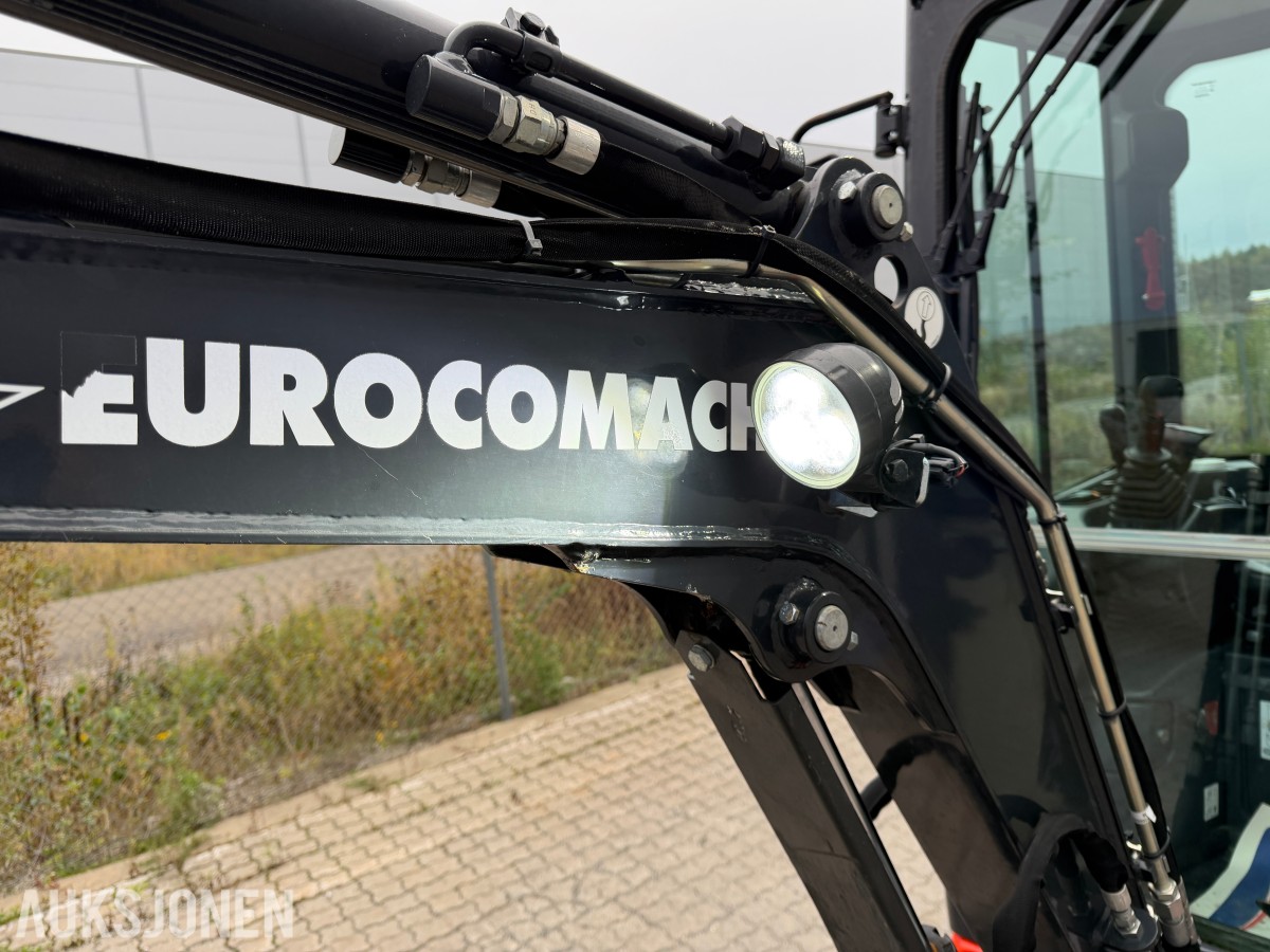 2022 Eurocomach 18ZT - breddbart understell - hydr pusseskuff