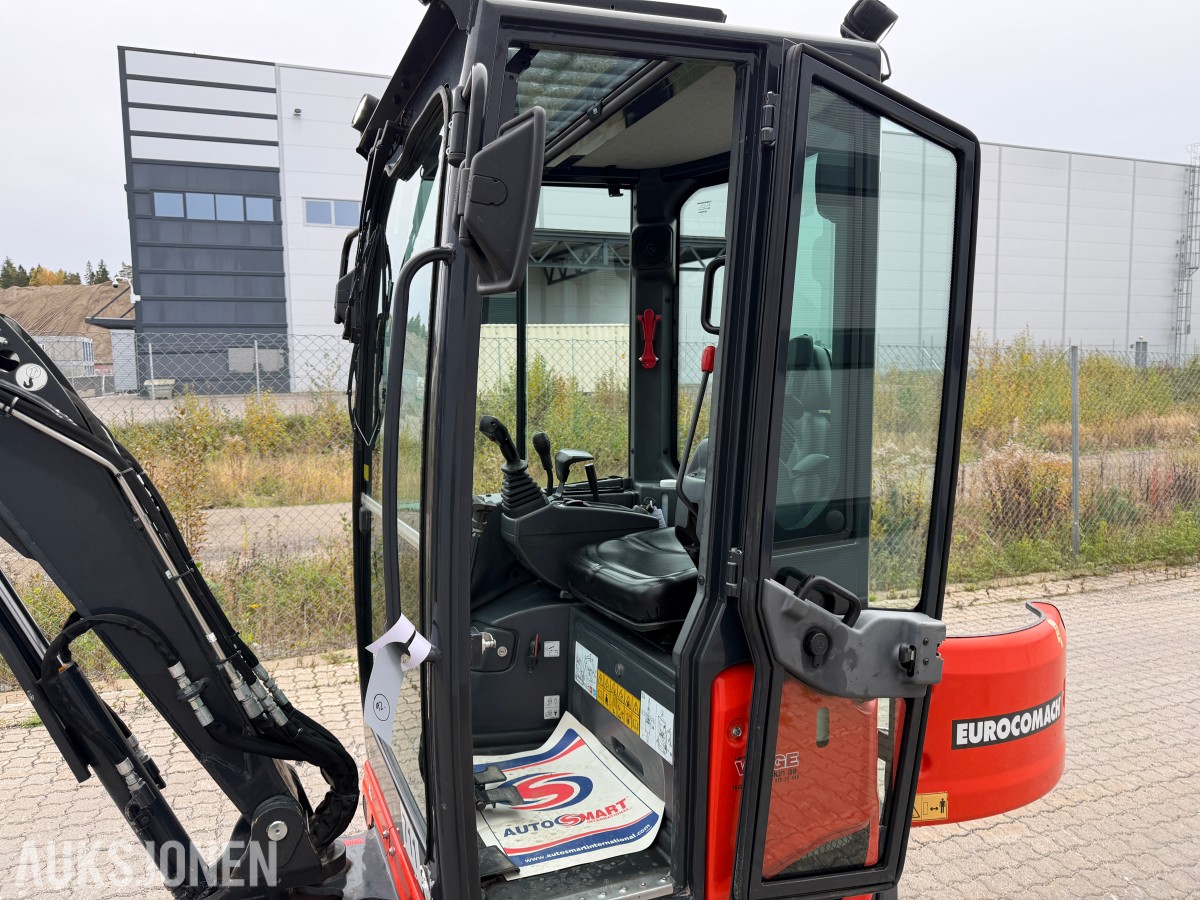 2022 Eurocomach 18ZT - breddbart understell - hydr pusseskuff