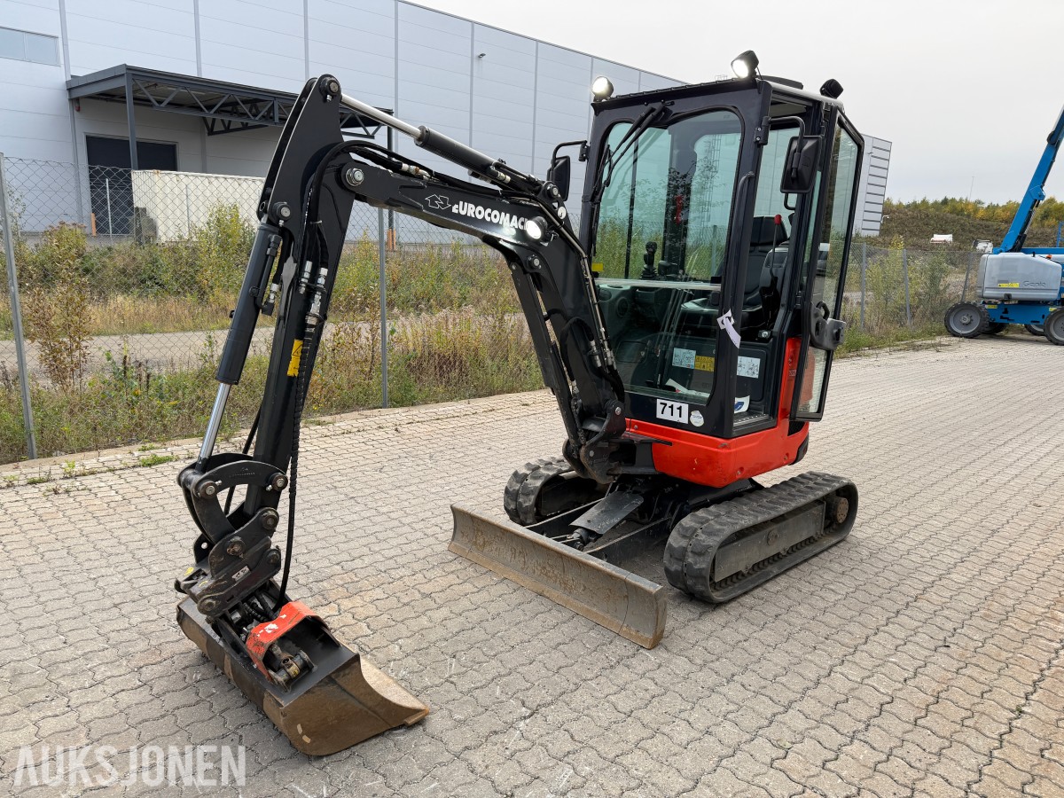 2022 Eurocomach 18ZT - breddbart understell - hydr pusseskuff