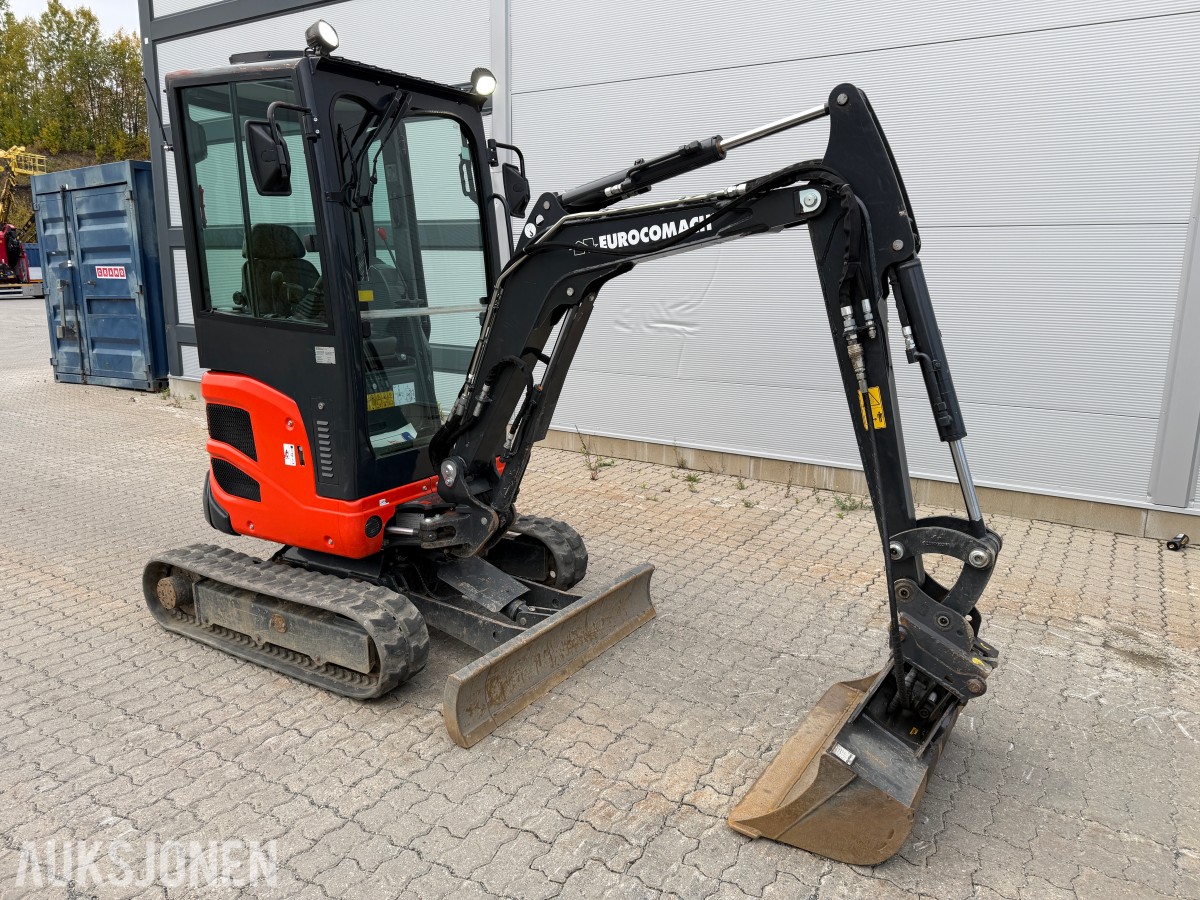 2022 Eurocomach 18ZT - breddbart understell - hydr pusseskuff