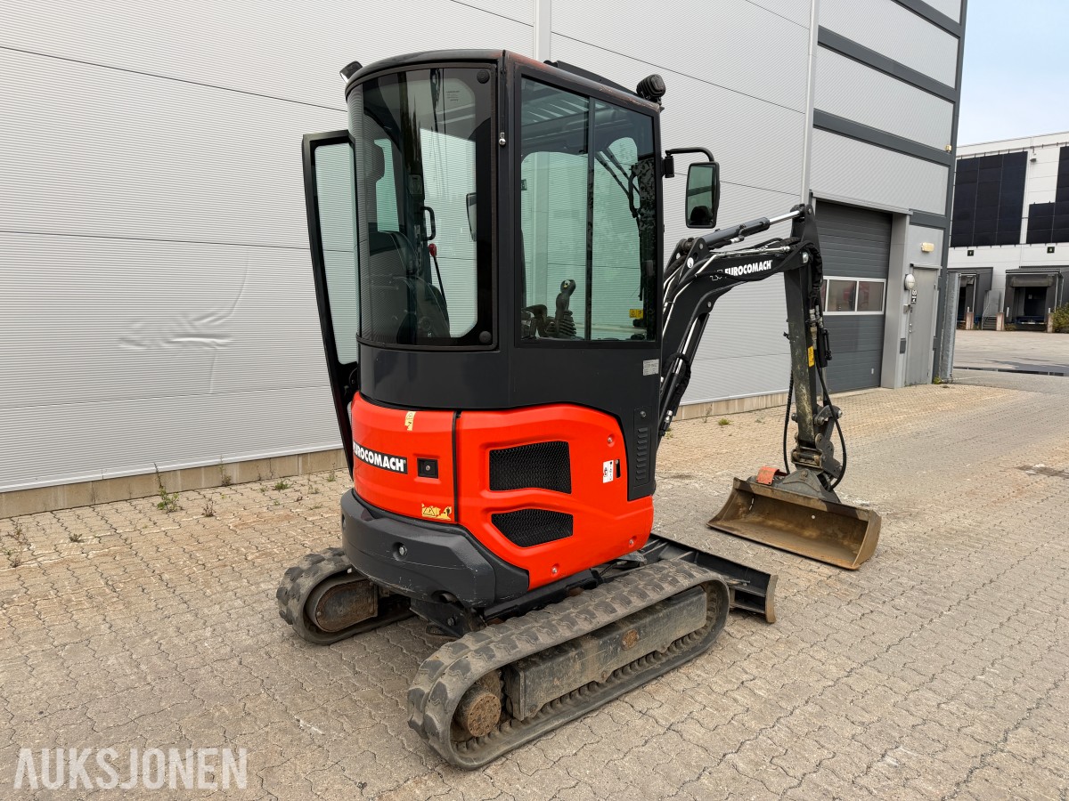 2022 Eurocomach 18ZT - breddbart understell - hydr pusseskuff