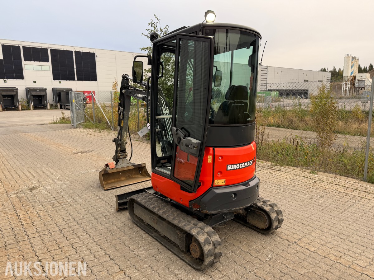 2022 Eurocomach 18ZT - breddbart understell - hydr pusseskuff