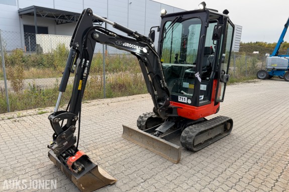 2022 Eurocomach 18ZT - breddbart understell - hydr pusseskuff