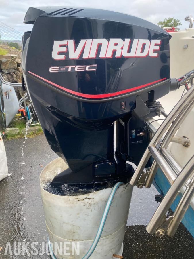Yamarin 5910 med Evinrude E-Tec 115 2008 mod. og båthenger