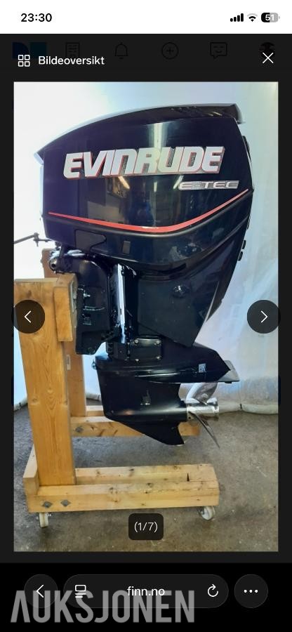 Yamarin 5910 med Evinrude E-Tec 115 2008 mod. og båthenger