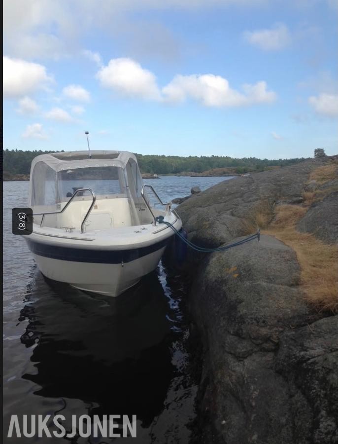 Yamarin 5910 med Evinrude E-Tec 115 2008 mod. og båthenger