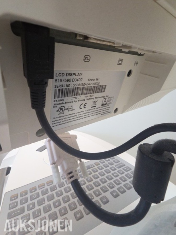 Sirona CEREC AC D3492 dental CAD/CAM skannerenhet 2014