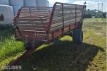 1998 Kverneland 7012 vogn + delevogn