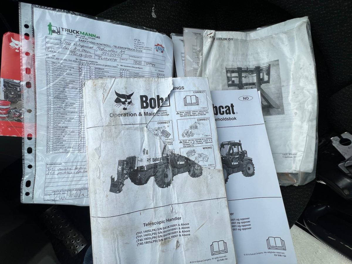 2020 Bobcat T40.180SLP teleskoptruck - 4 000 kg / 17,5 m