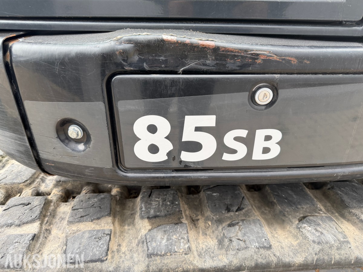 2022 Eurocomach 85SB m/Encon rotor, hurtigfeste, pusseskuffe og gummibelter