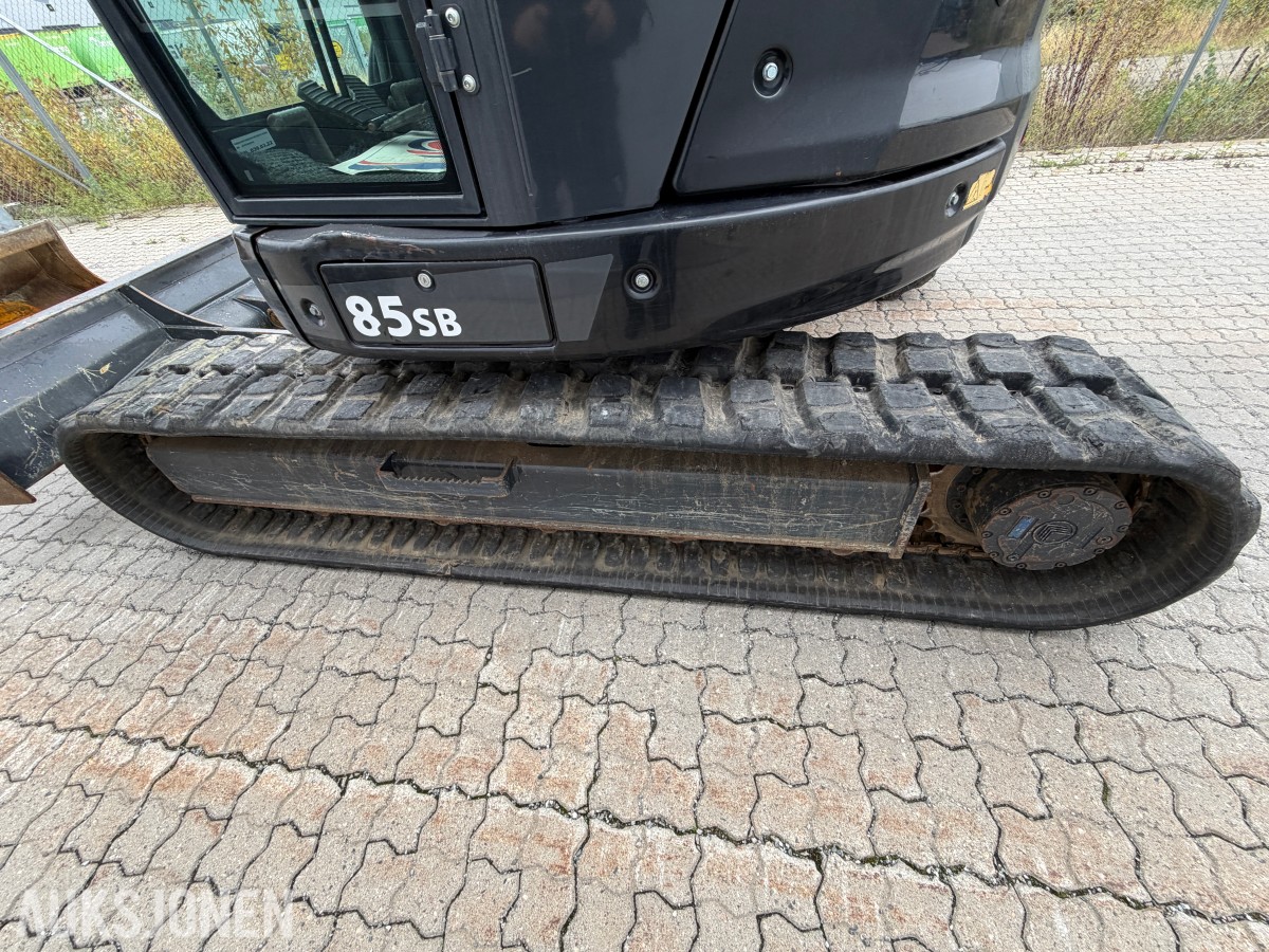 2022 Eurocomach 85SB m/Encon rotor, hurtigfeste, pusseskuffe og gummibelter
