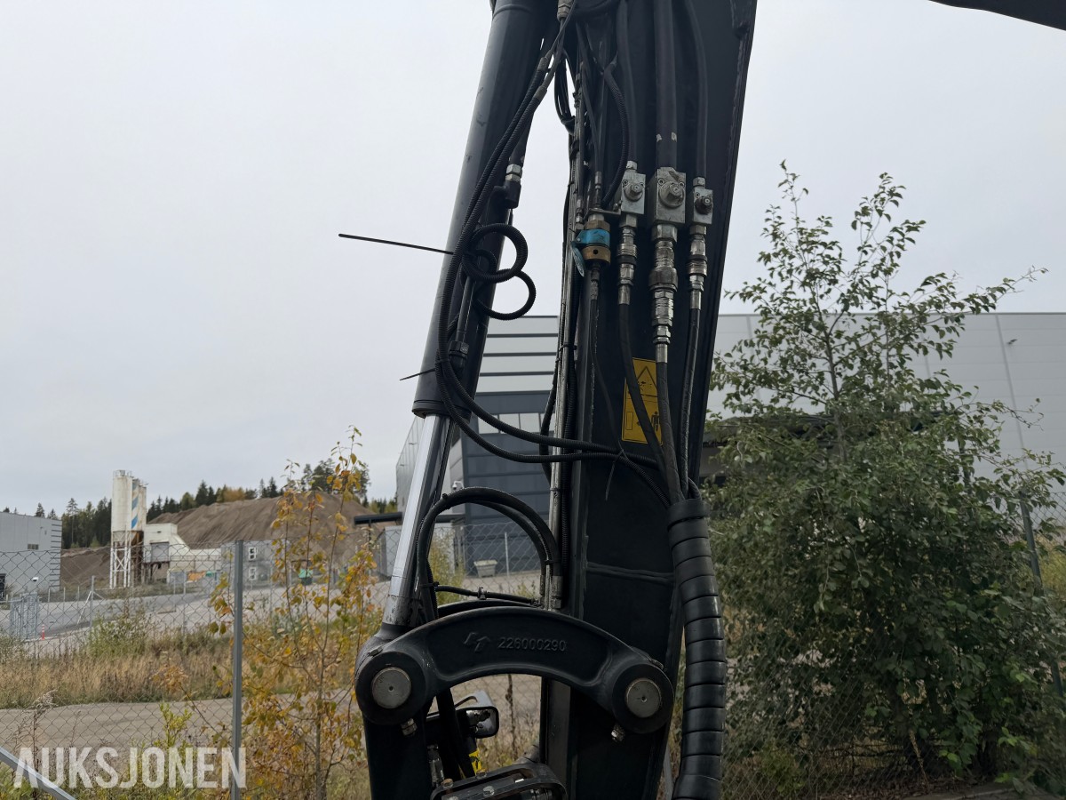 2022 Eurocomach 85SB m/Encon rotor, hurtigfeste, pusseskuffe og gummibelter