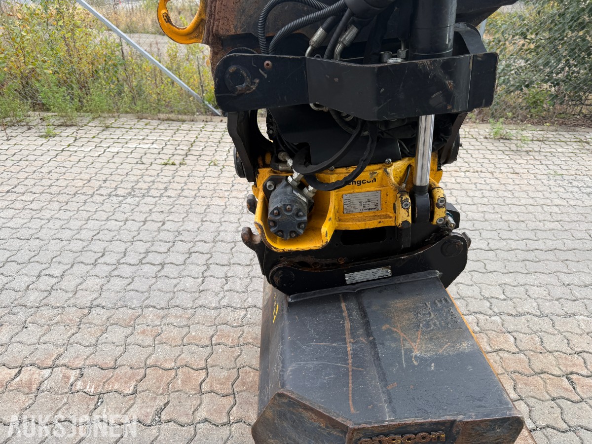 2022 Eurocomach 85SB m/Encon rotor, hurtigfeste, pusseskuffe og gummibelter
