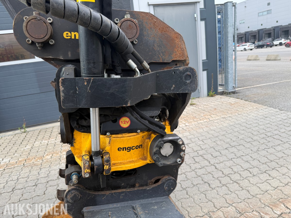 2022 Eurocomach 85SB m/Encon rotor, hurtigfeste, pusseskuffe og gummibelter