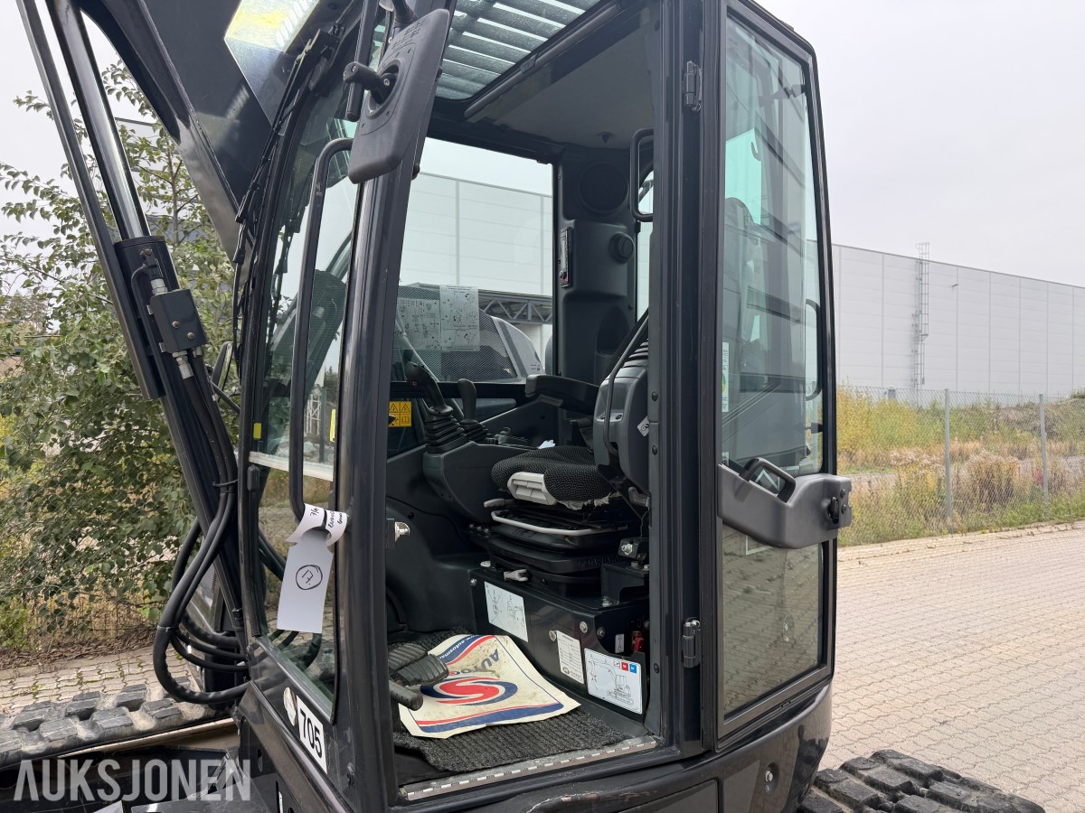 2022 Eurocomach 85SB m/Encon rotor, hurtigfeste, pusseskuffe og gummibelter