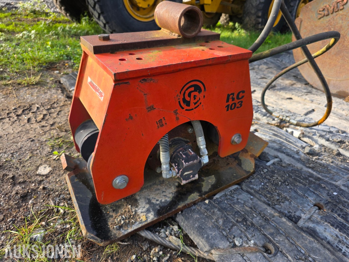 CP RC 103 Hydraulisk vibroplate til gravemaskin