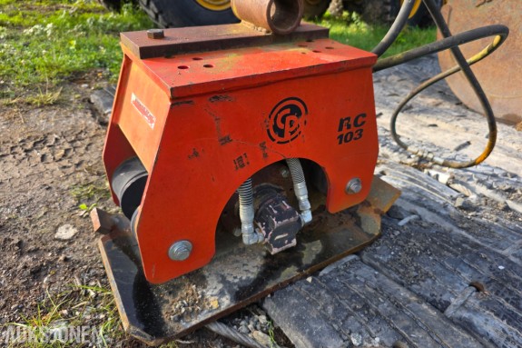 CP RC 103 Hydraulisk vibroplate til gravemaskin