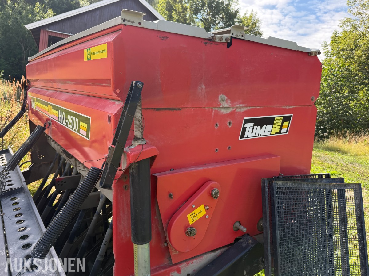 Tume HKL 2500 JC kombisåmaskin – 2,5 m