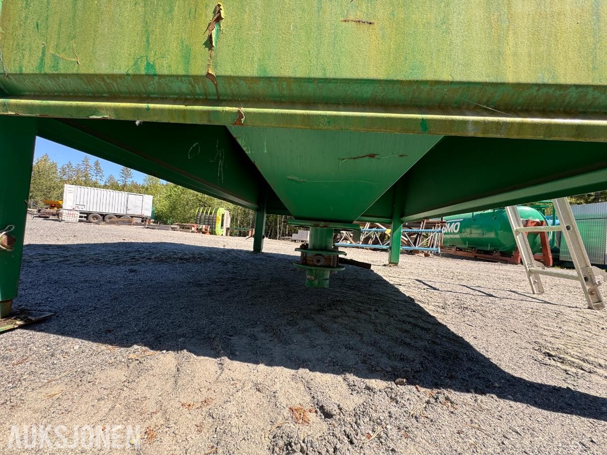 Sandsilo til sandblåsing