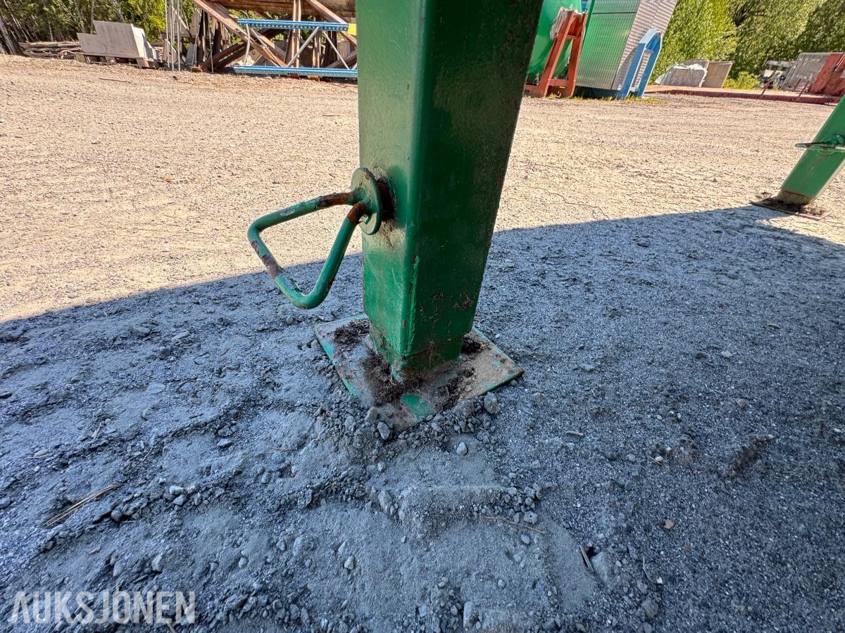 Sandsilo til sandblåsing