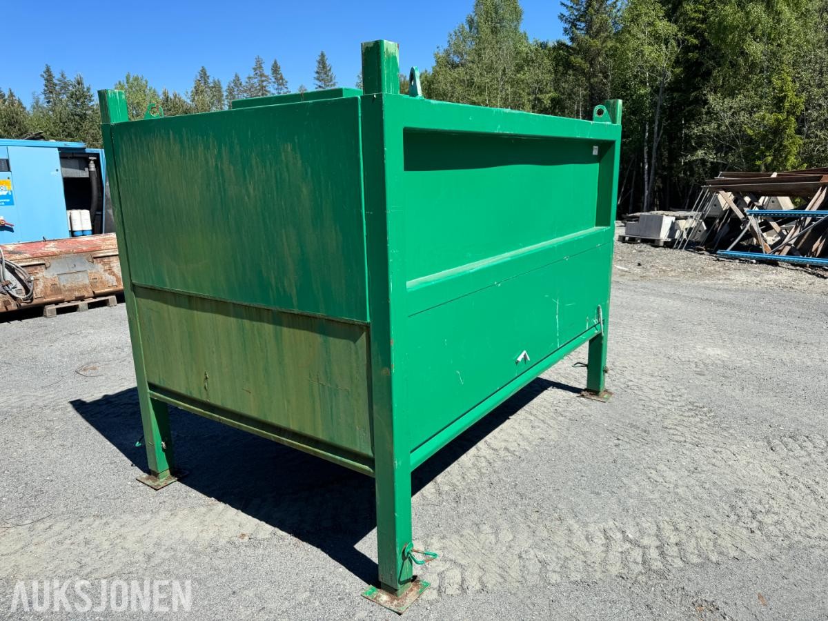 Sandsilo til sandblåsing