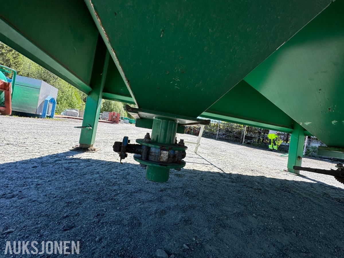 Sandsilo til sandblåsing