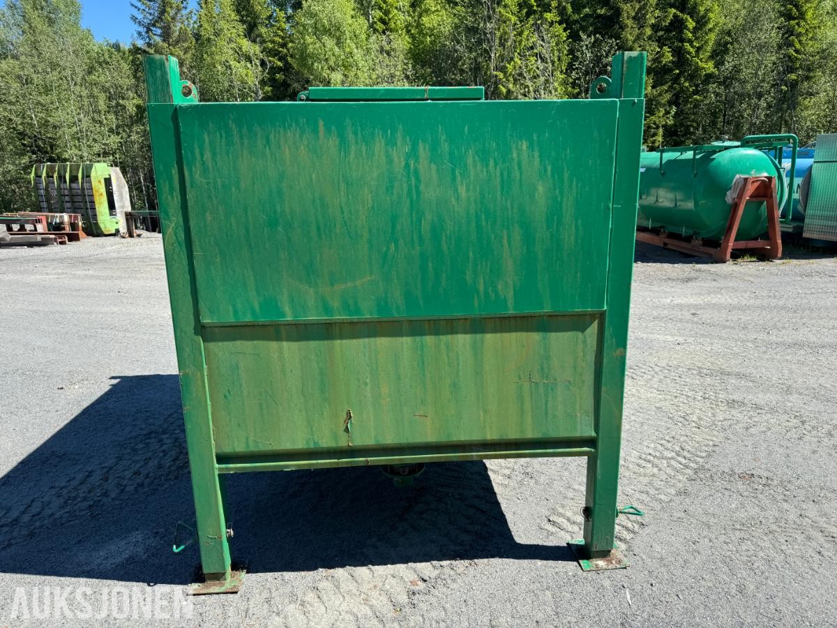 Sandsilo til sandblåsing