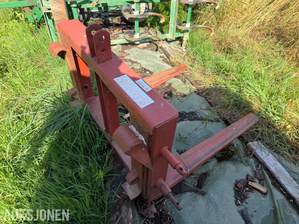 Sandvik Pallegafler for 3-punkt feste