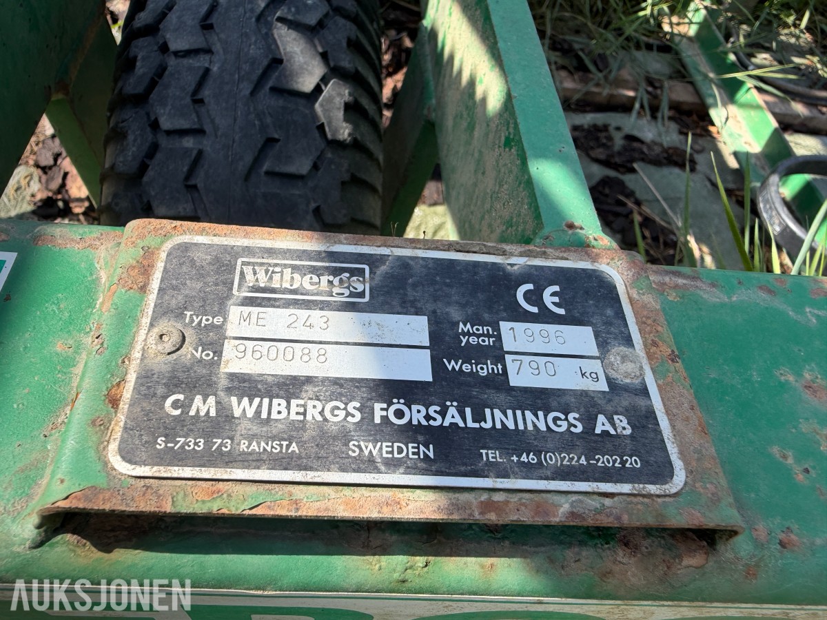 1996 Wibergs ME243 tindeharv