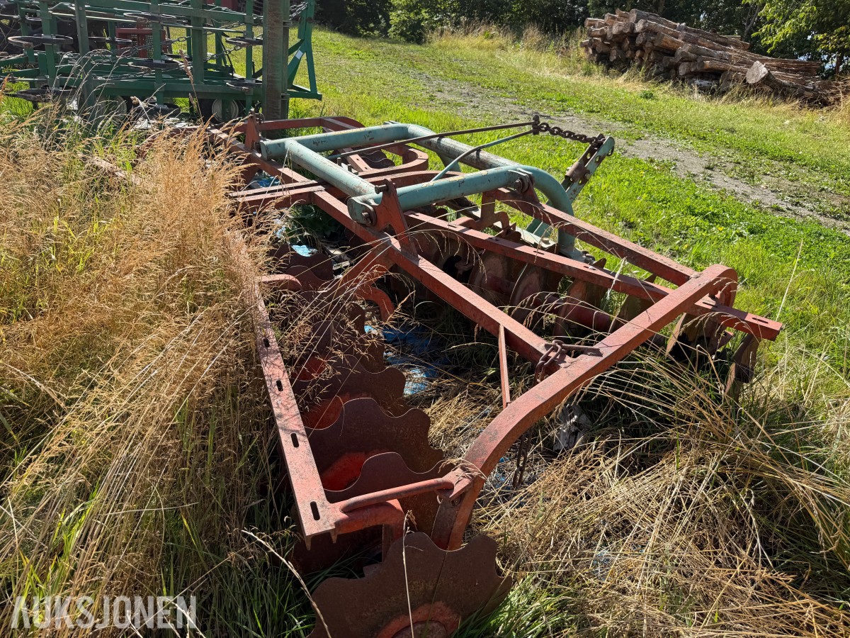 Kverneland skålharv ca. 2,5 m – 3-punkt
