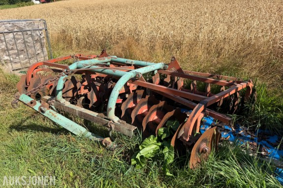 Kverneland skålharv ca. 2,5 m – 3-punkt