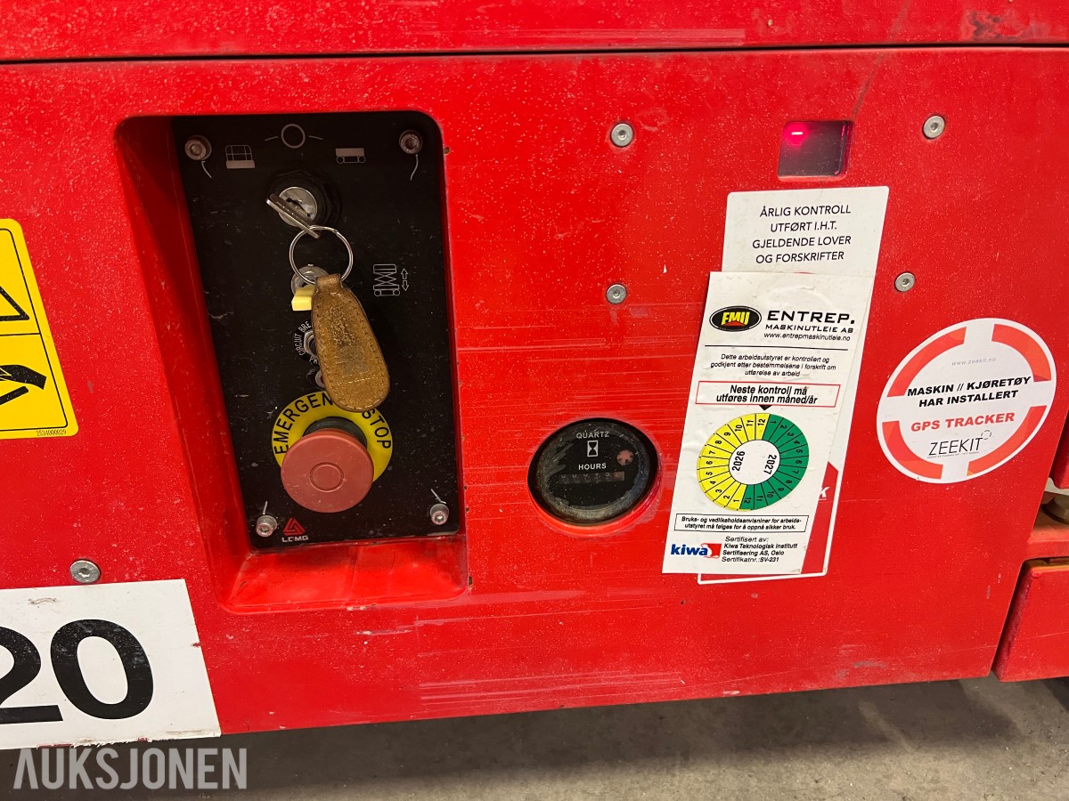 2022 LGMG SS0507E elektrisk sakselift 6,3 m