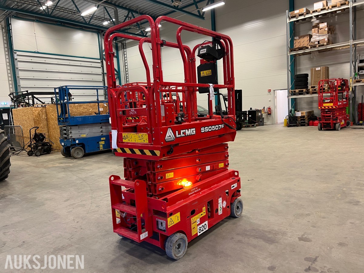 2022 LGMG SS0507E elektrisk sakselift 6,3 m