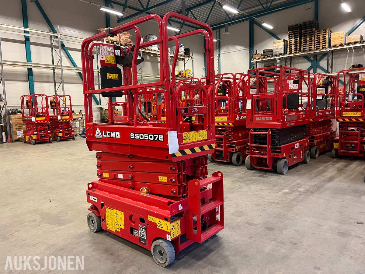 2022 LGMG SS0507E elektrisk sakselift 6,3 m