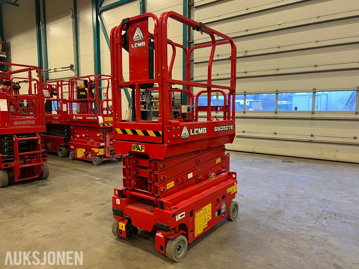 2022 LGMG SS0507E elektrisk sakselift 6,3 m