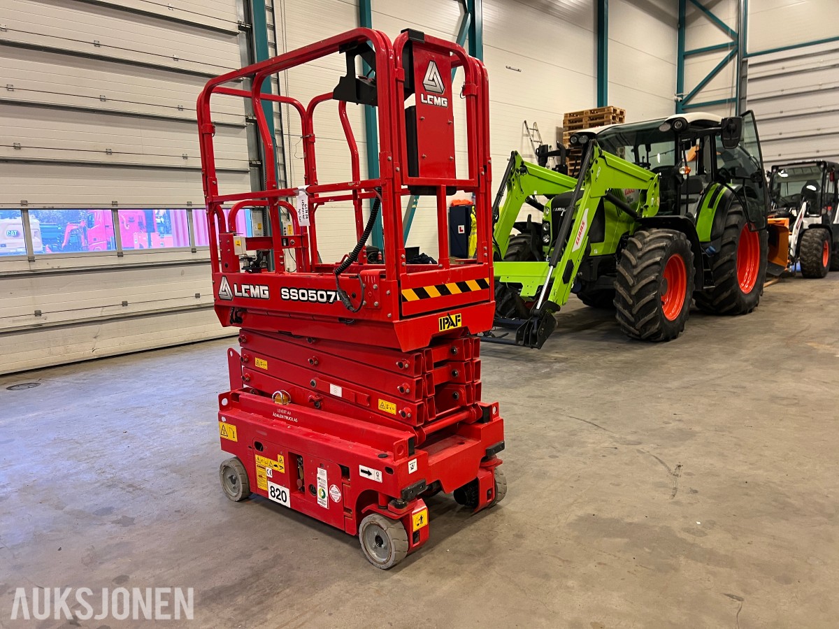 2022 LGMG SS0507E elektrisk sakselift 6,3 m