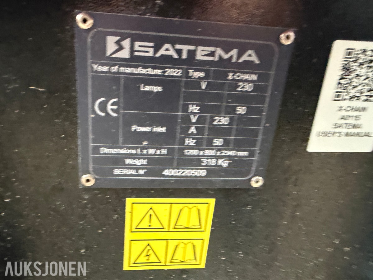 2022 Satema X-Chain 4x230W LED lysmast 7 m