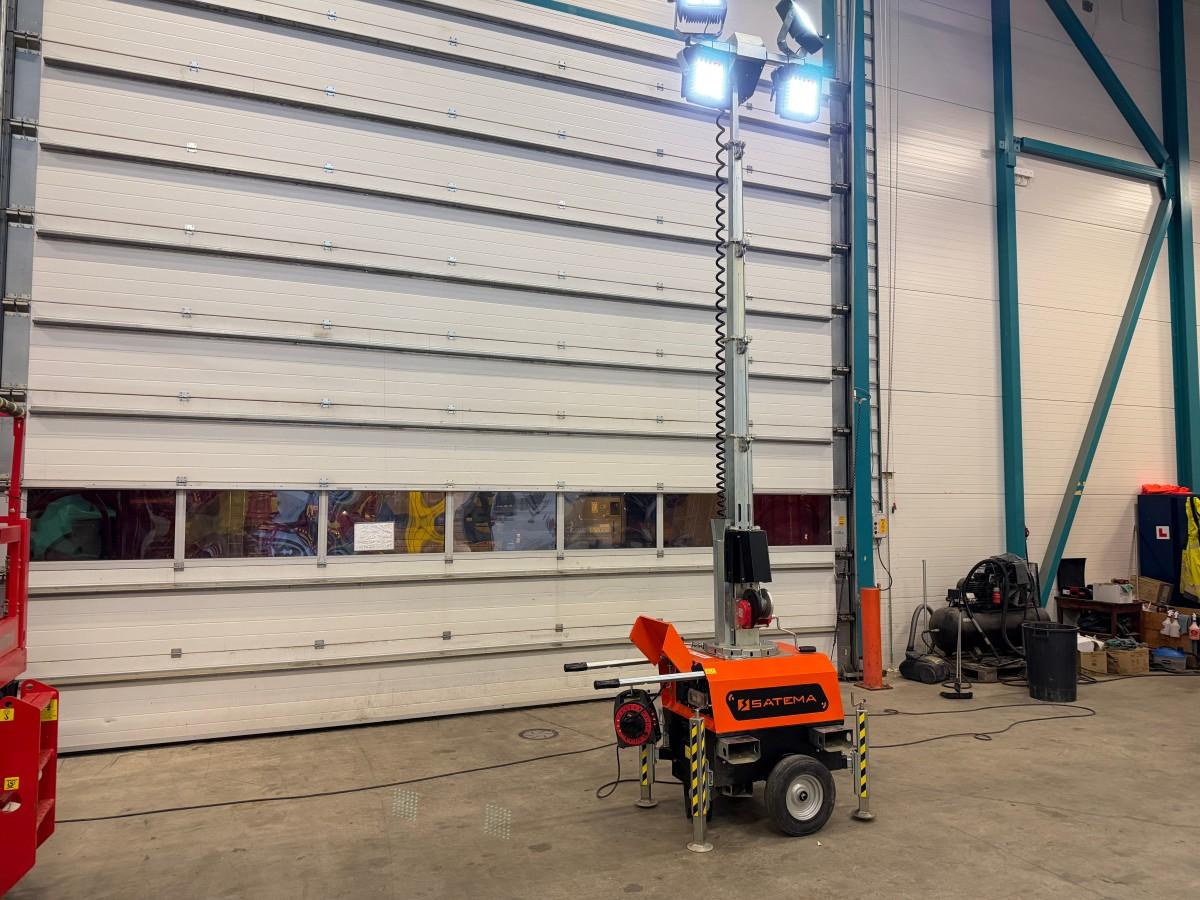 2022 Satema X-Chain 4x230W LED lysmast 7 m