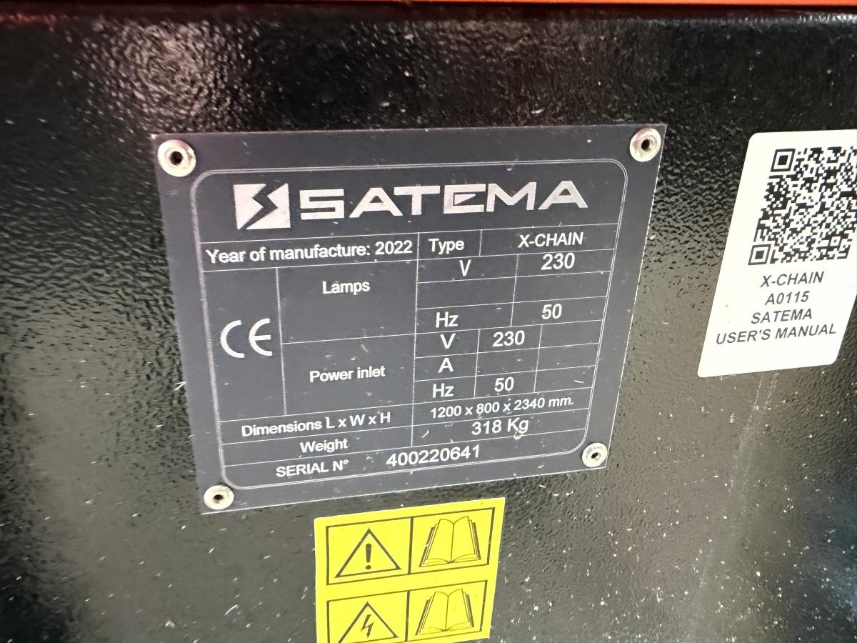 2022 Satema X-Chain 4x230W LED lysmast 7 m