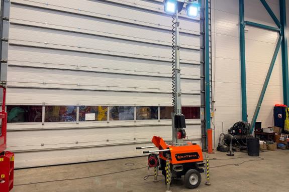2022 Satema X-Chain 4x230W LED lysmast 7 m