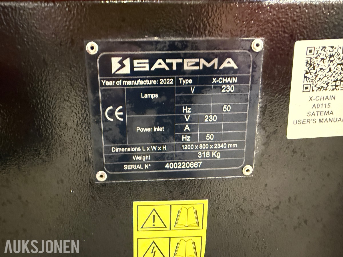2022 X-Chain 4x160W LED lysmast